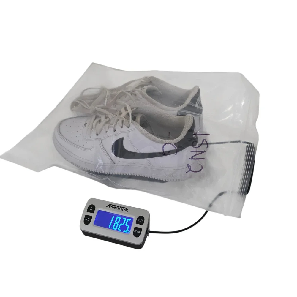 Nike Air Force 1 Low‎ White Black Big Kids Shoes FV5948 101 Size 7Y